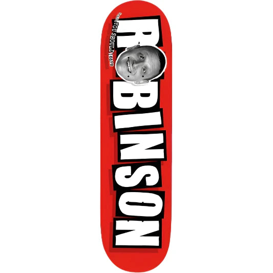 Tim Robinson Brand Logo Deck White 8.0"