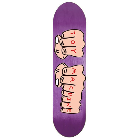 Toy Machine Deck Fists 7.75" bottom graphic