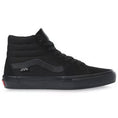 Charger l'image dans la visionneuse de la galerie, Vans Skate SK8-Hi Black/Black side view 
