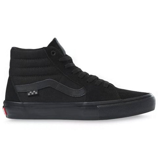 Vans Skate SK8-Hi Black/Black side view 