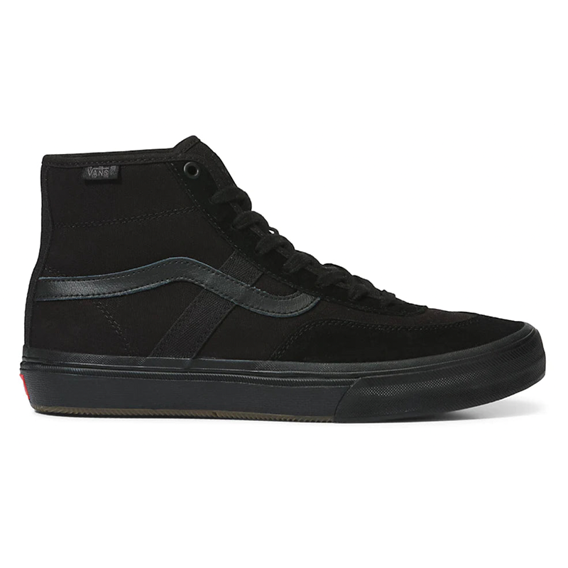 Vans Crockett High Black side view