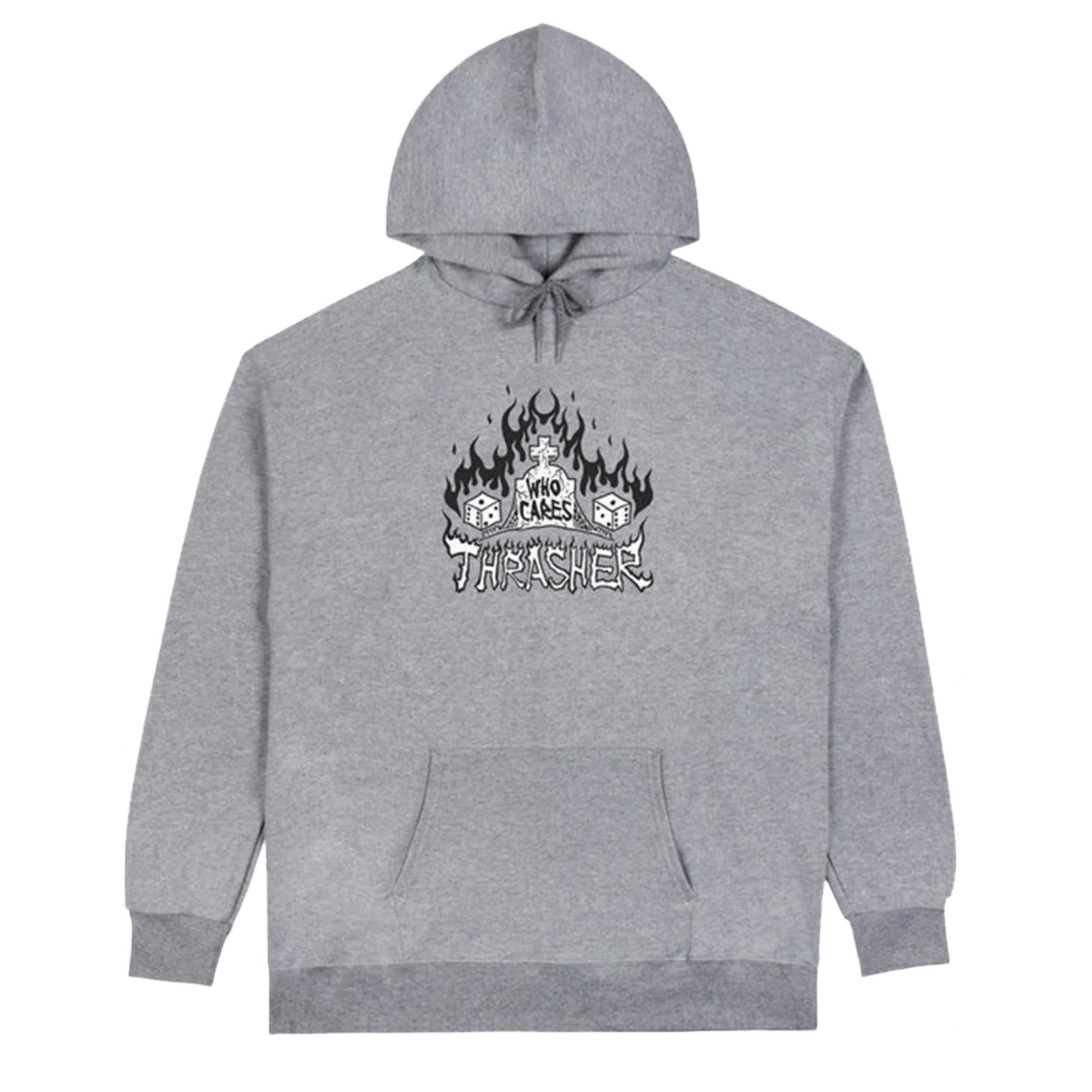 Who Cares Hoodie by NeckFace (Grey)