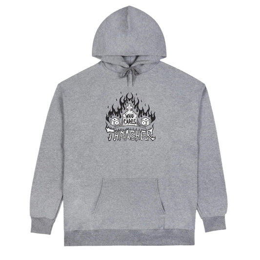 Who Cares Hoodie by NeckFace (Grey)