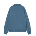 Charger l'image dans la visionneuse de la galerie, Sweat-shirt Detroit demi-zippé (Bleu délavé)
